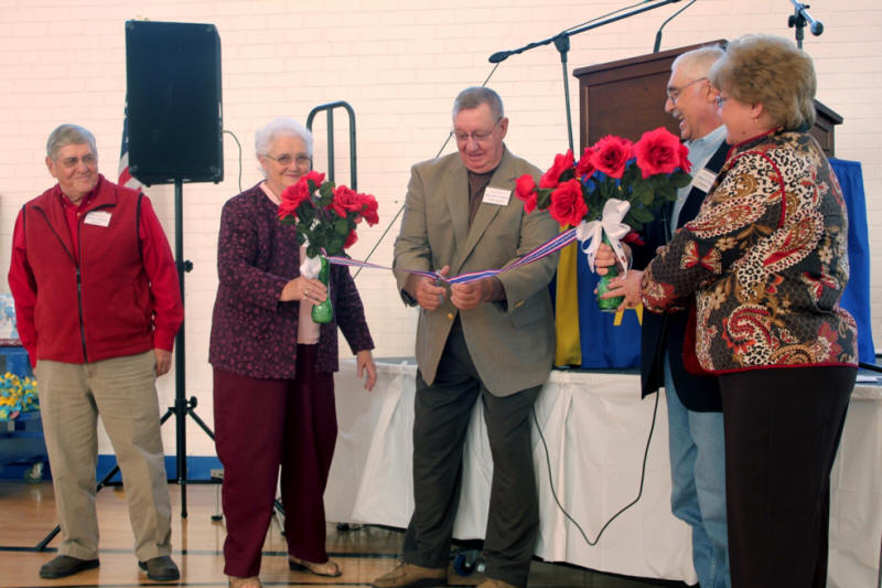 Ribbon cutting